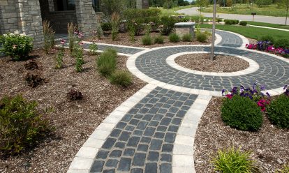 Courtstone Walkway Pavers Basalt 1026